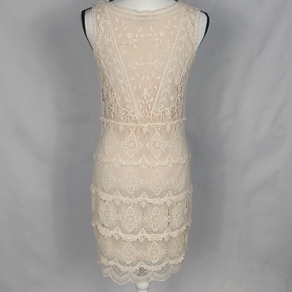 Jennifer Lopez crochet shift dress size S - Picture 3 of 5